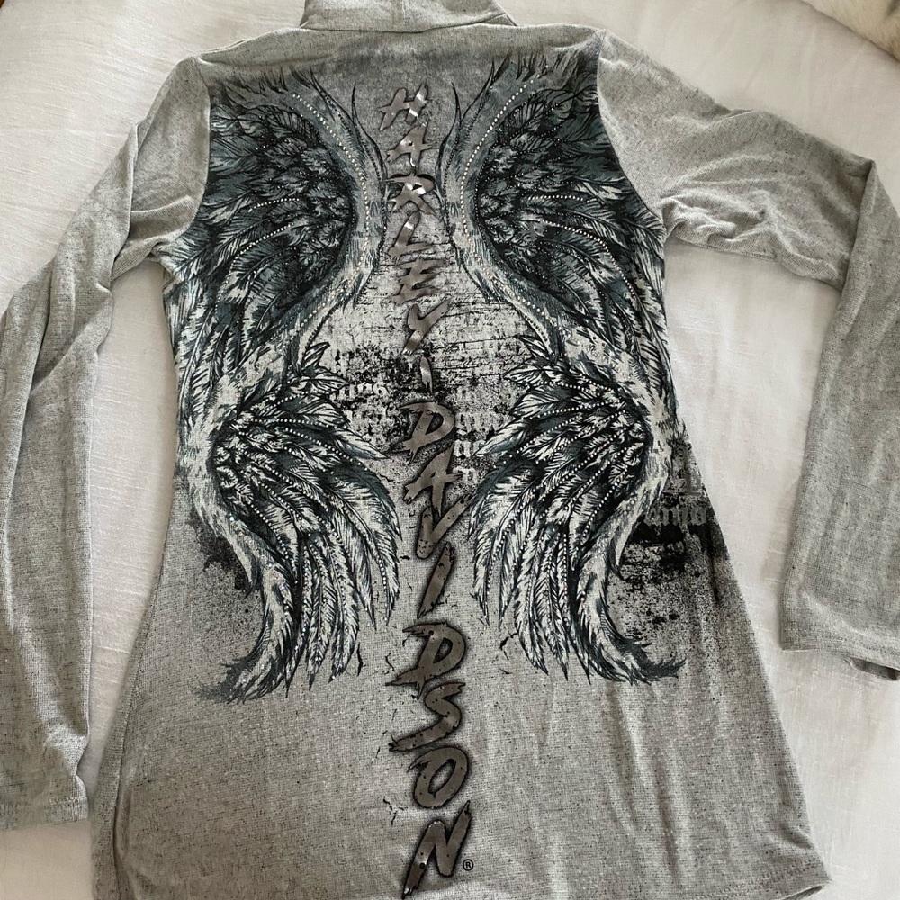 Harley Davidson new bling top. Size S